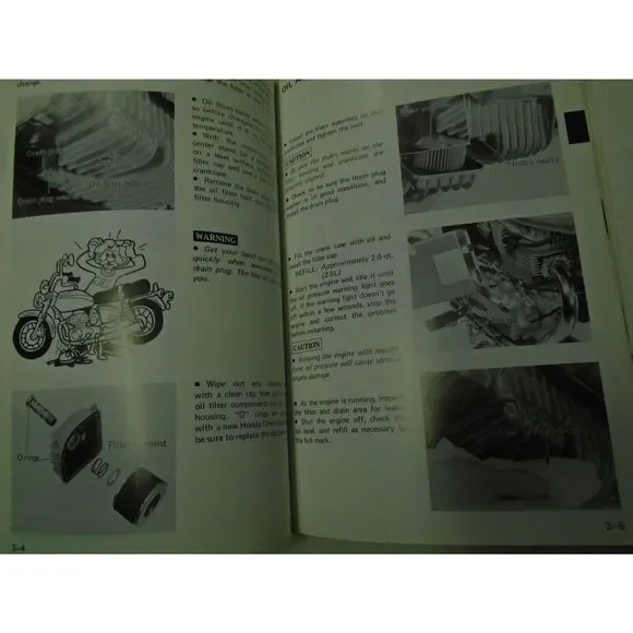 1978 Honda Hawk I II Hondamatic Do it Yourself Maintenance Guide Manual WORN